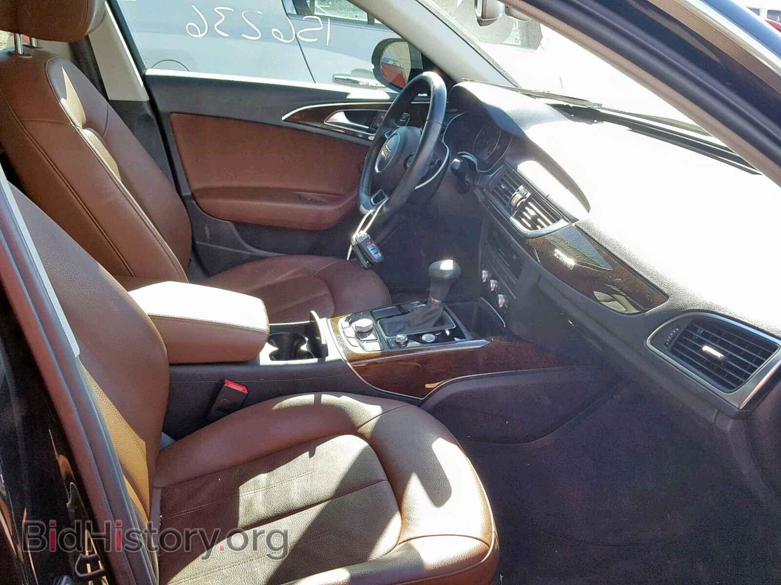 2012 AUDI A6 - VIN: WAUGGAFC0CN129426 - Фото 5