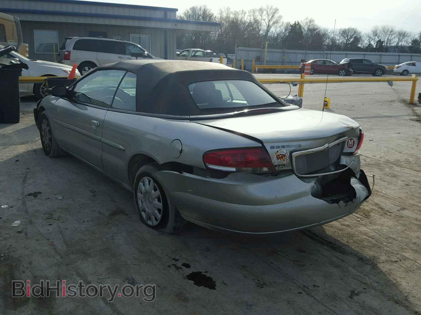 2006 CHRYSLER SEBRING - VIN: 1C3EL45X56N130978 - Фото 3