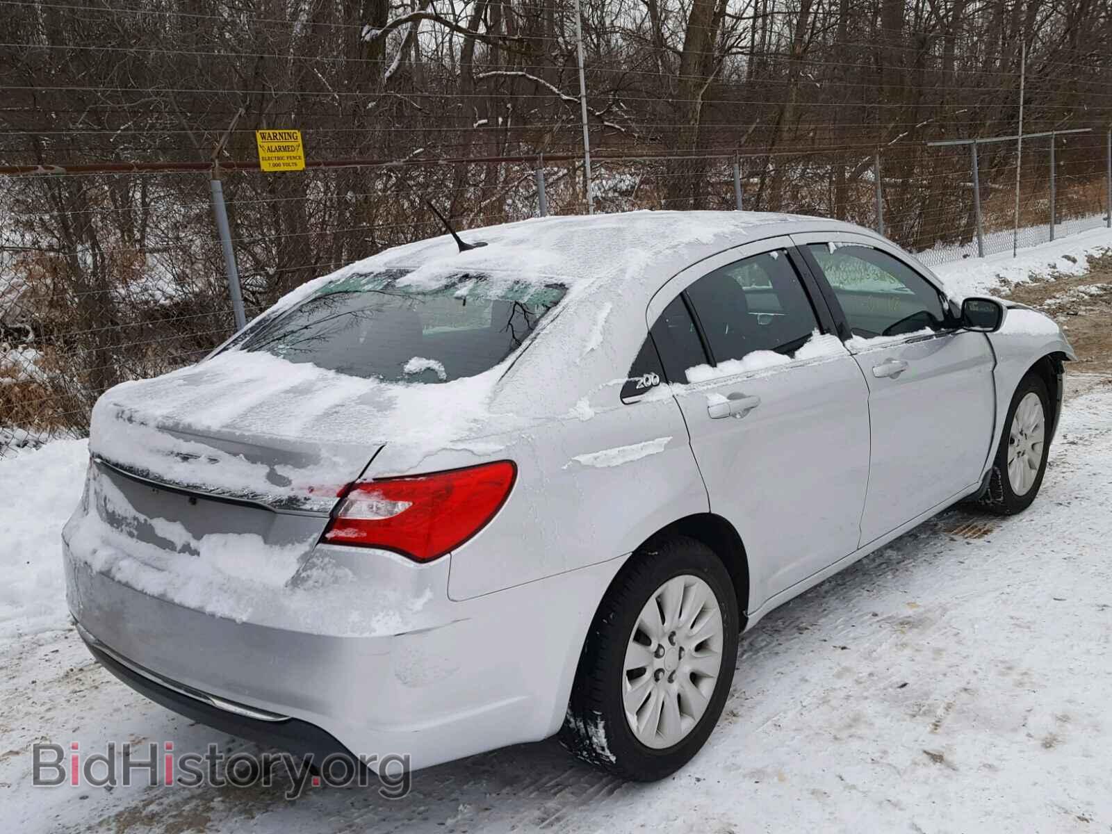 2012 CHRYSLER 200 - VIN: 1C3CCBAB6CN113561 - Фото 4