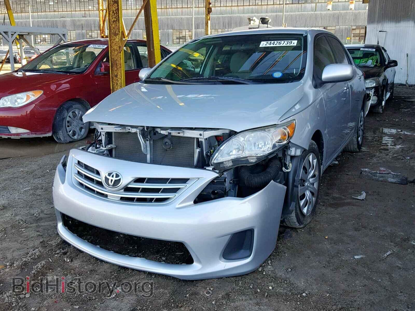 2013 TOYOTA COROLLA BA - VIN: 2T1BU4EE0DC968216 - Фото 2