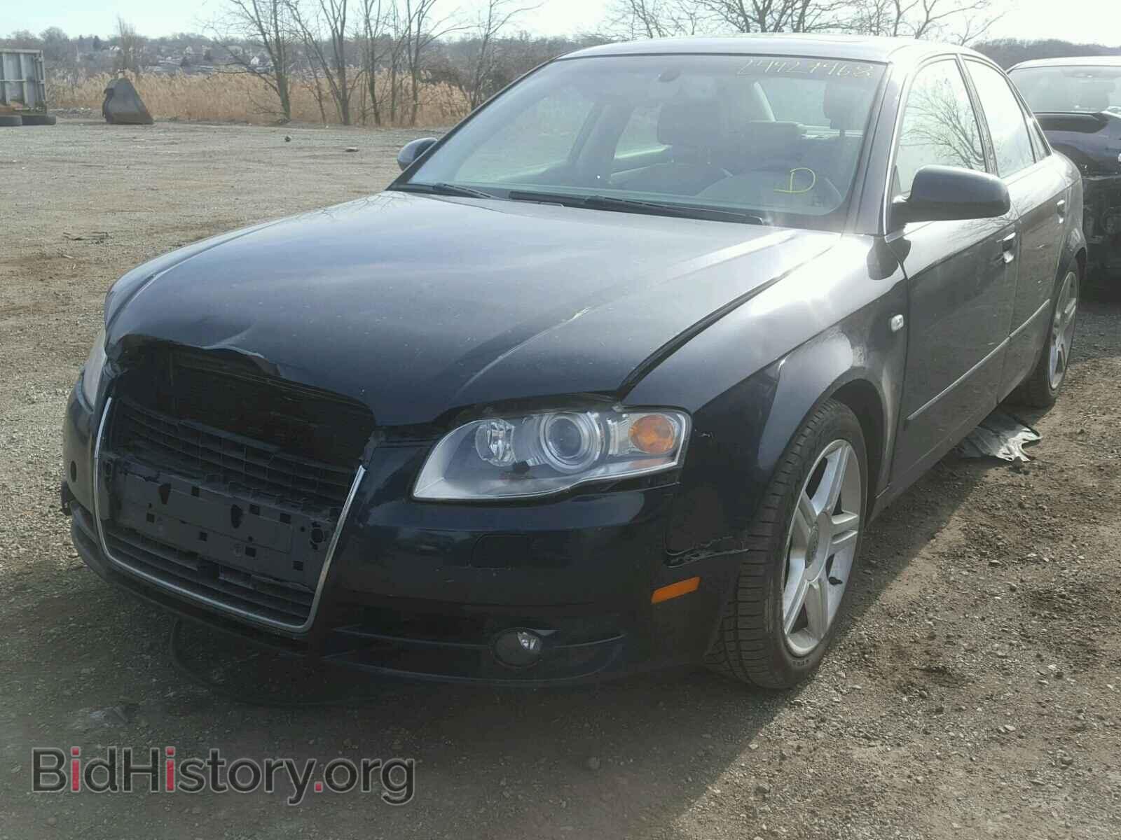 2007 AUDI A4 - VIN: WAUDF78E47A107837 - Фото 2