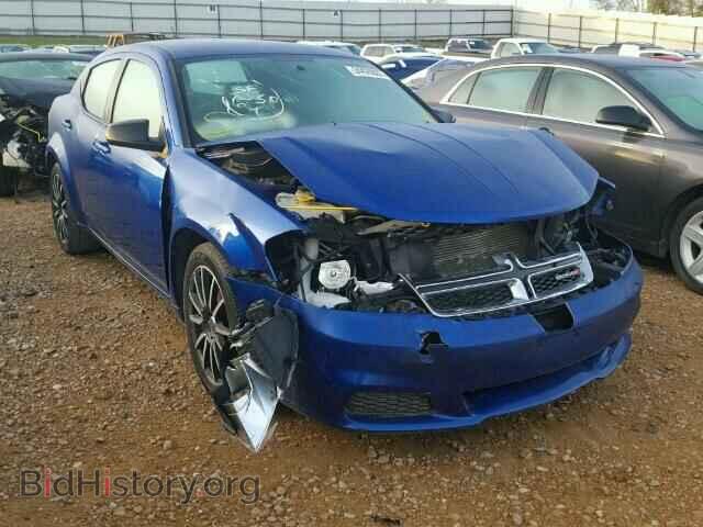 Фотография 1C3CDZAB8DN538156 - DODGE AVENGER 2013