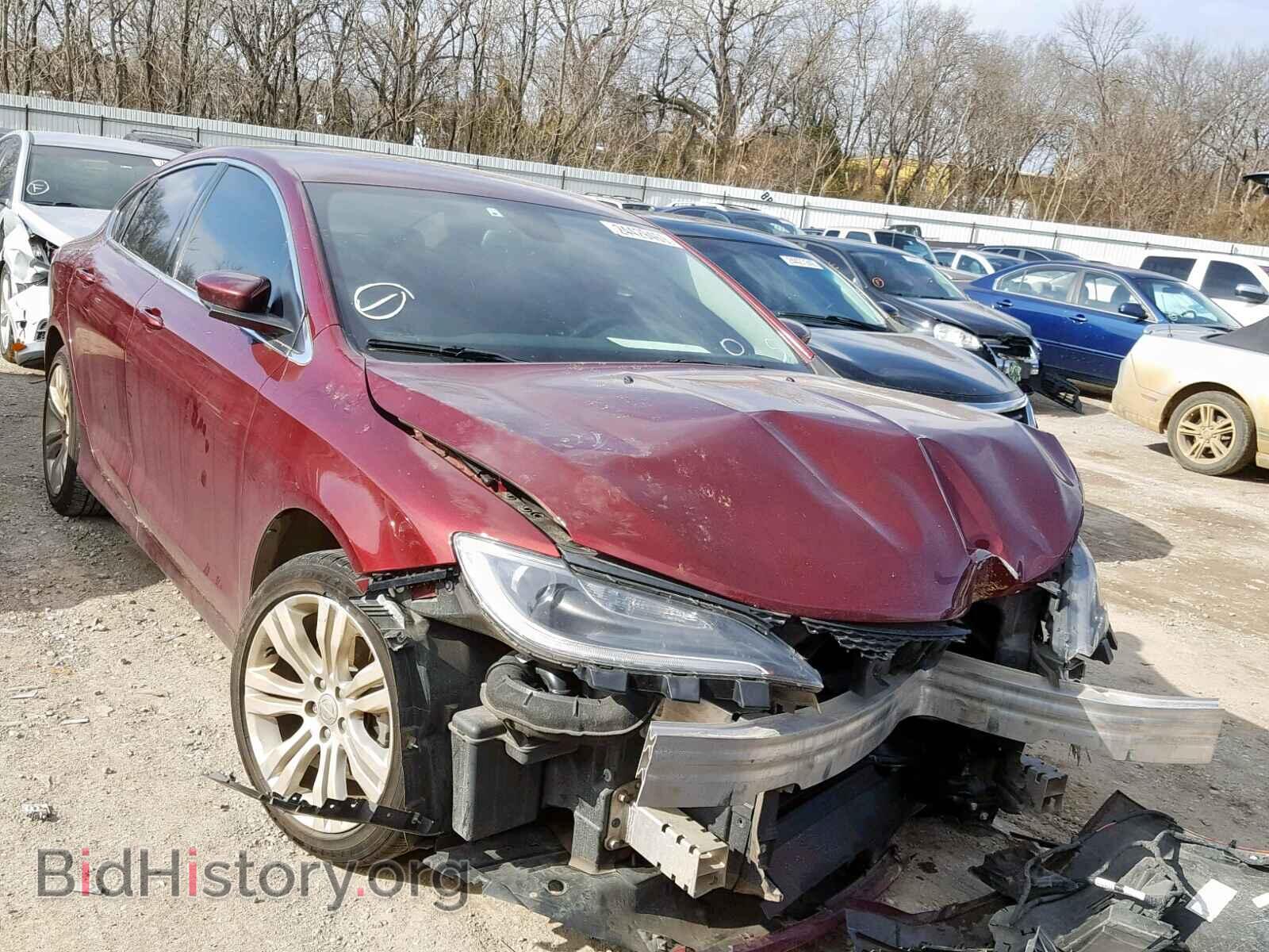 Photo 1C3CCCABXFN738748 - CHRYSLER 200 2015
