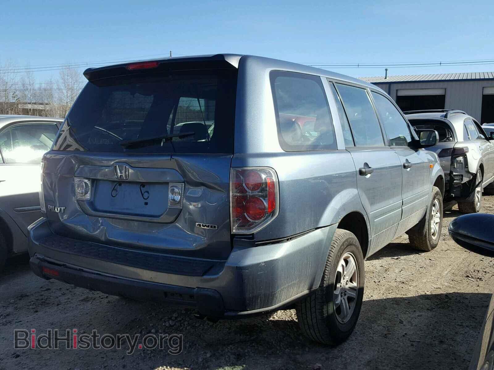 2006 HONDA PILOT - VIN: 2HKYF18106H519372 - Фото 4