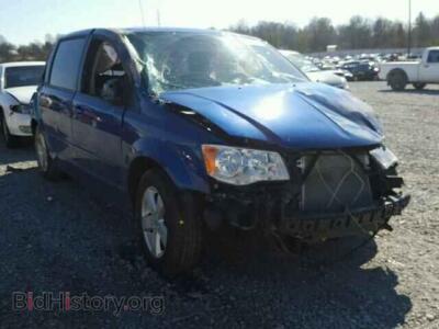 2013 Dodge CARAVAN Grand Cara, синий — VIN 2C4RDGBG2DR710799, Copart