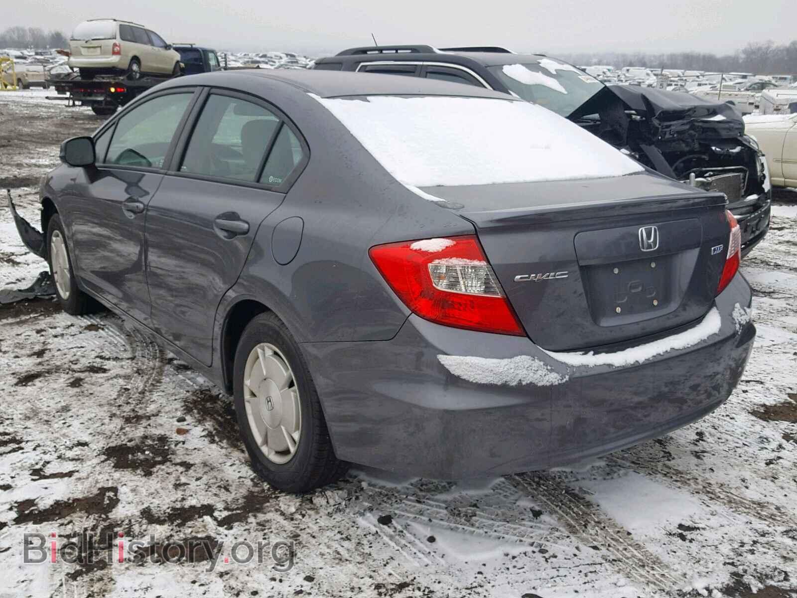 2012 HONDA CIVIC - VIN: 2HGFB2F69CH322066 - Фото 3