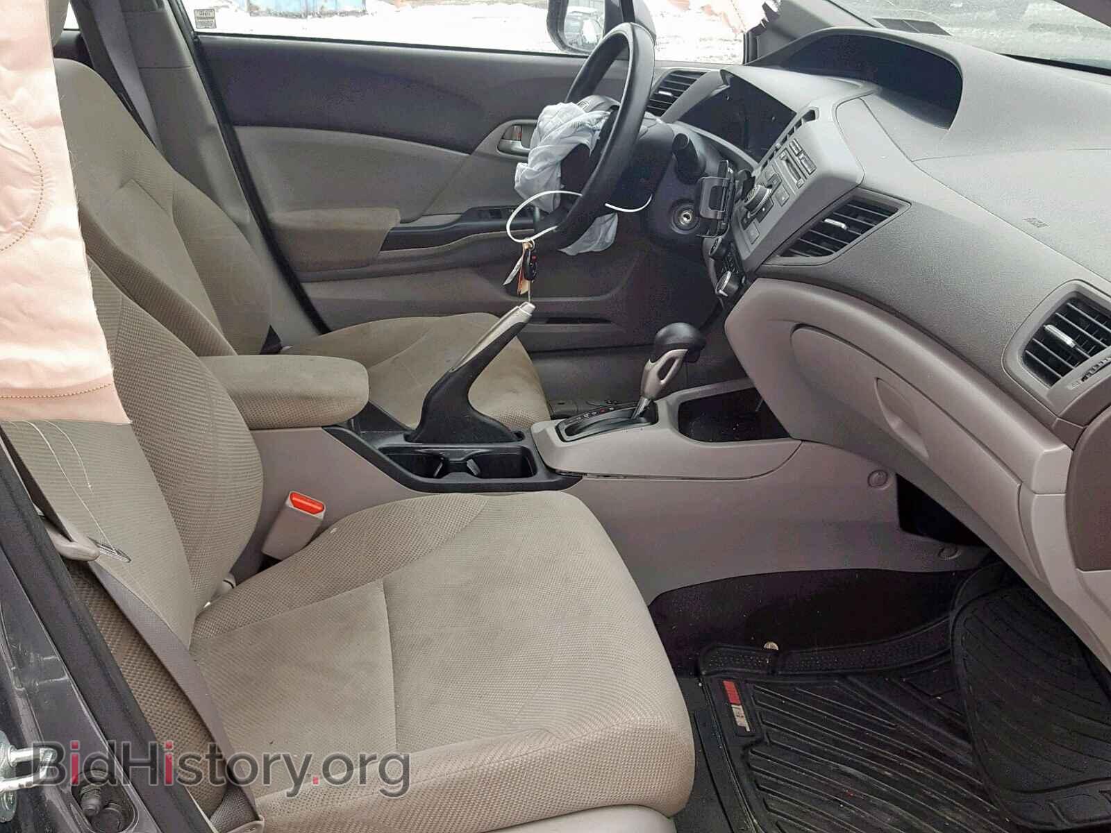 2012 HONDA CIVIC - VIN: 2HGFB2F69CH322066 - Фото 5