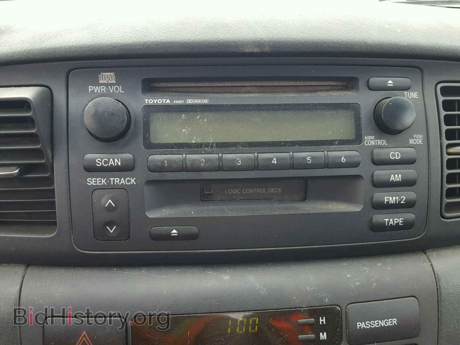 2003 TOYOTA COROLLA - VIN: 1NXBR32E33Z076507 - Фото 9