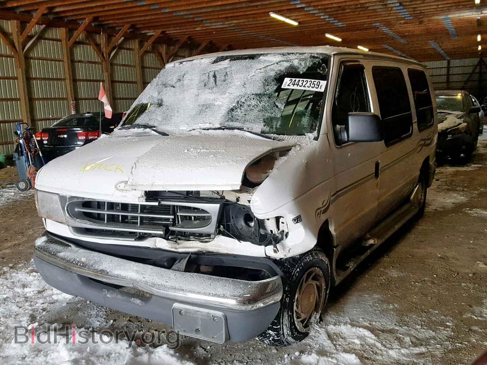 2002 FORD ECONOLINE - VIN: 1FDRE14W52HB07235 - Фото 2