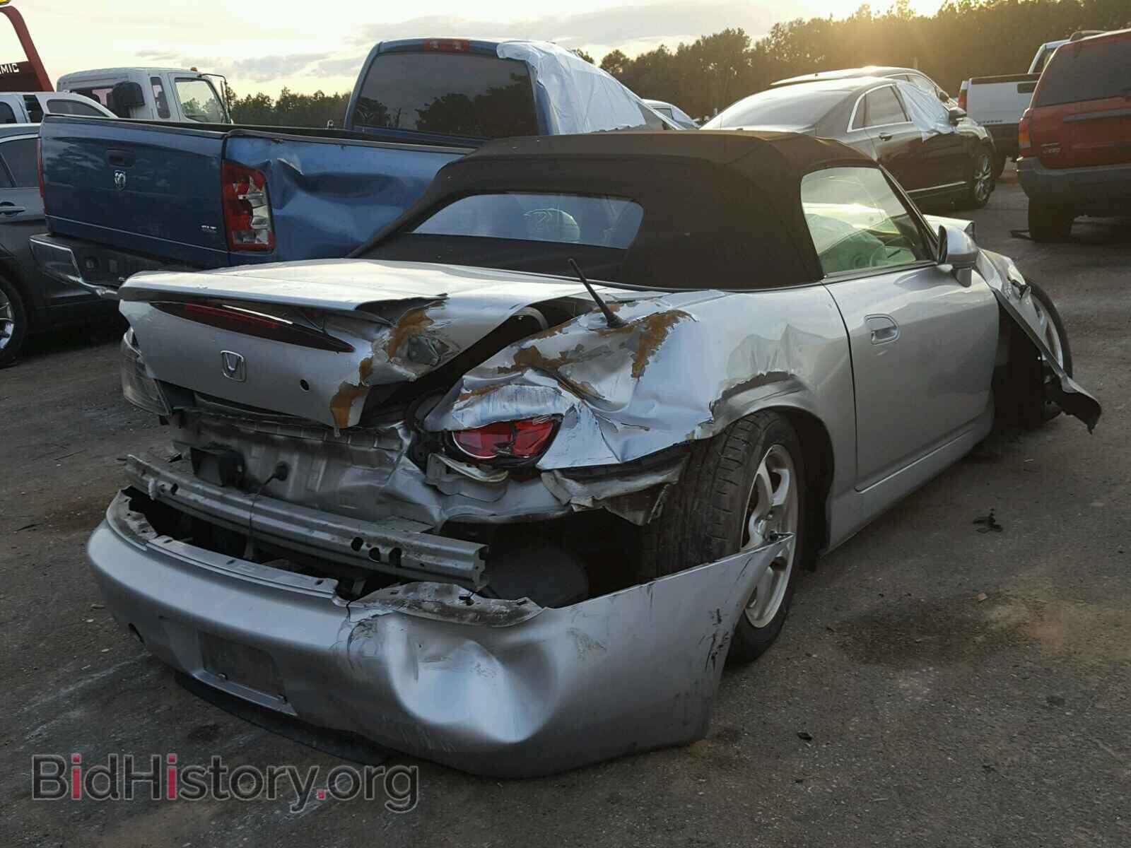 2002 HONDA S2000 - VIN: JHMAP114X2T001437 - Фото 4