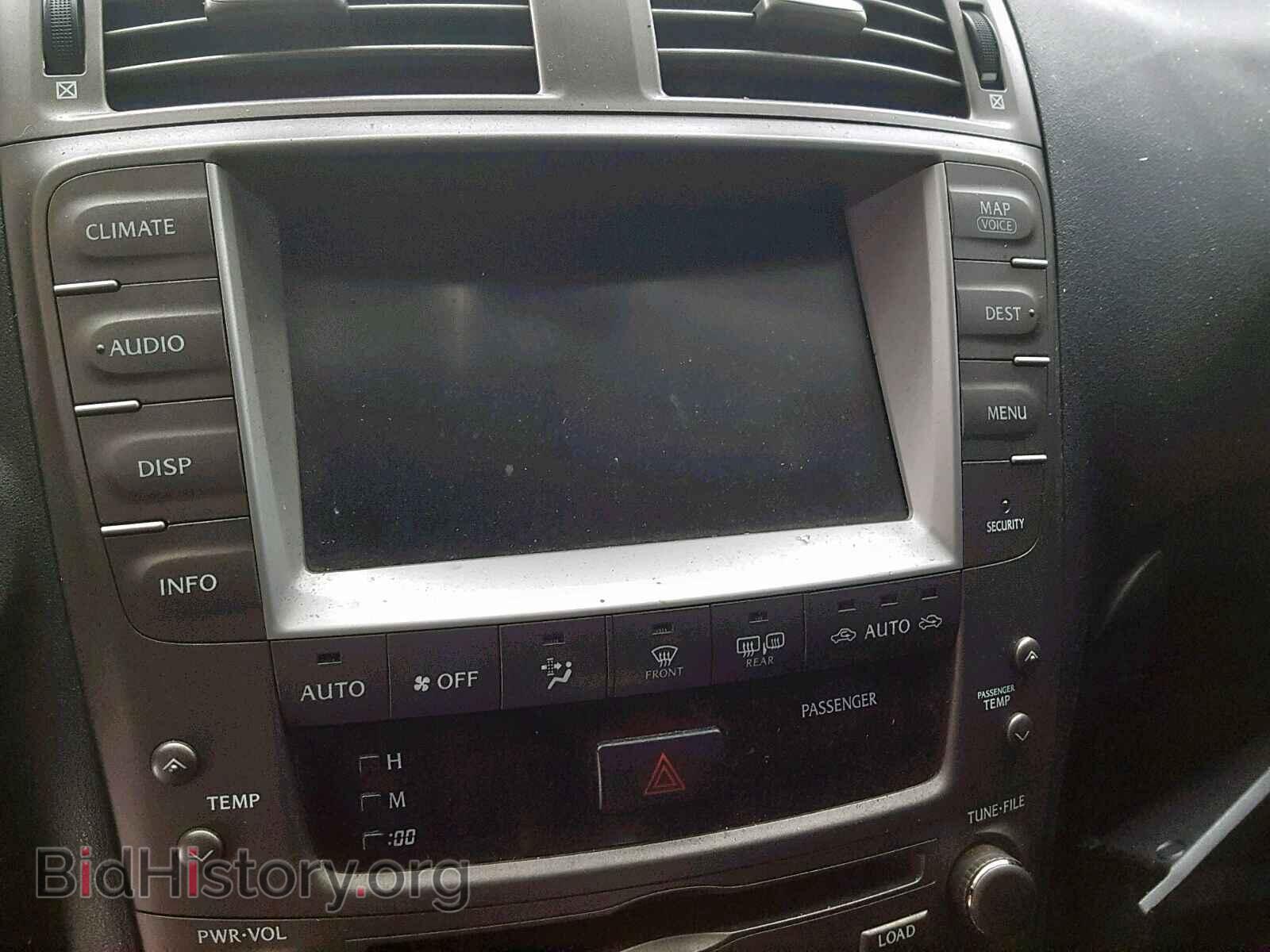 2007 LEXUS IS - VIN: JTHBE262275017005 - Фото 9