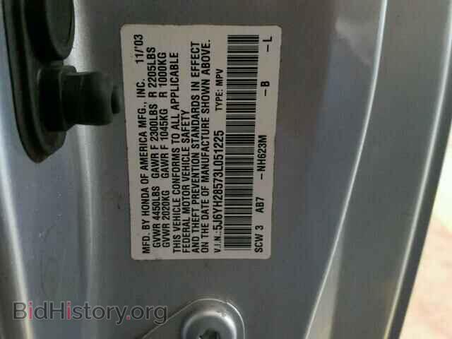 2003 HONDA ELEMENT - VIN: 5J6YH28573L051225 - Фото 10
