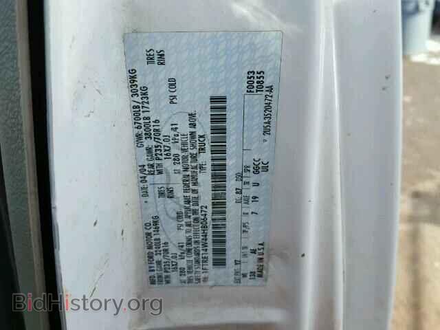 2004 FORD ECONOLINE - VIN: 1FTRE14W44HB06472 - Photo 10
