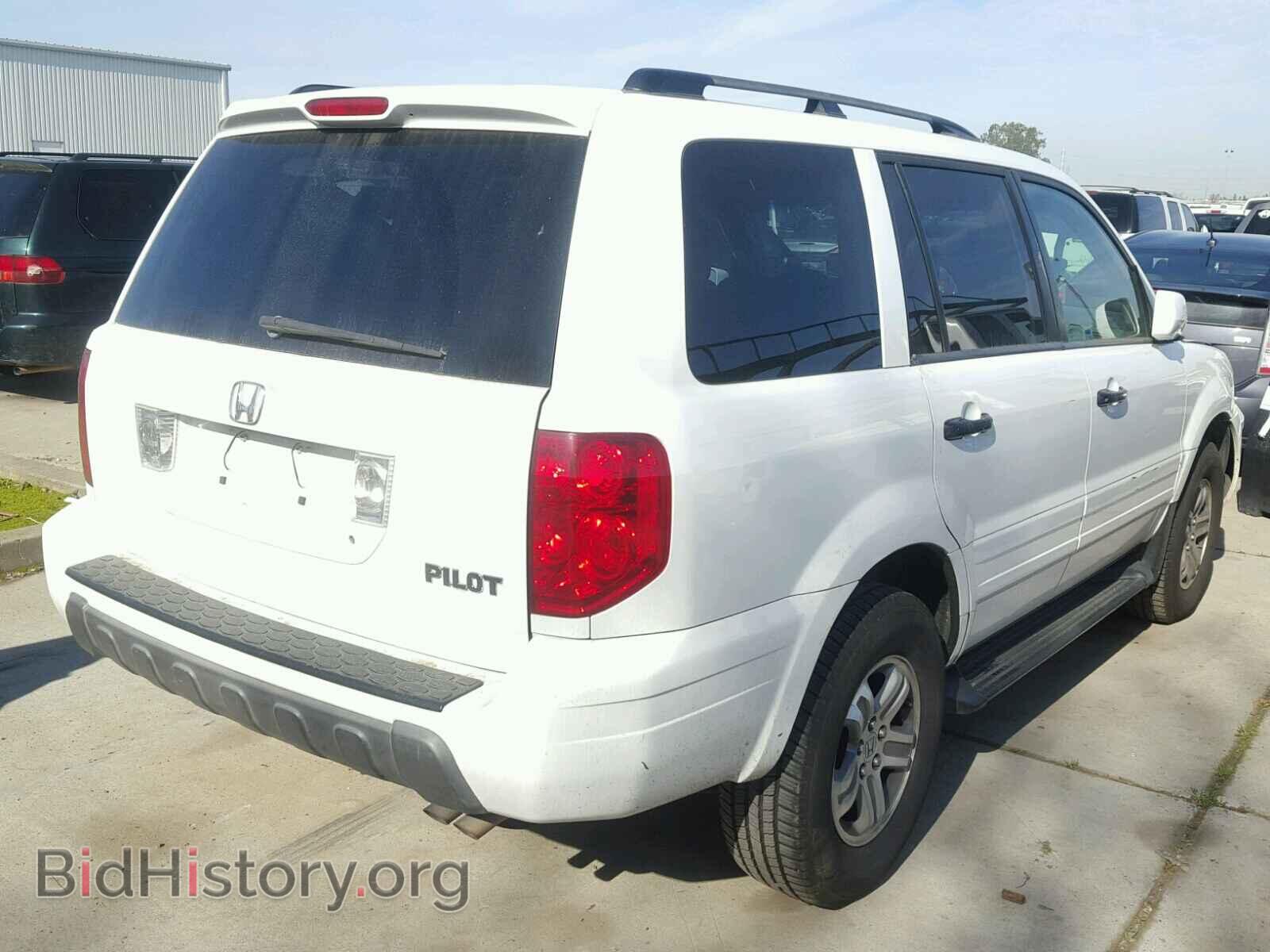 2005 HONDA PILOT - VIN: 2HKYF18565H552152 - Фото 4