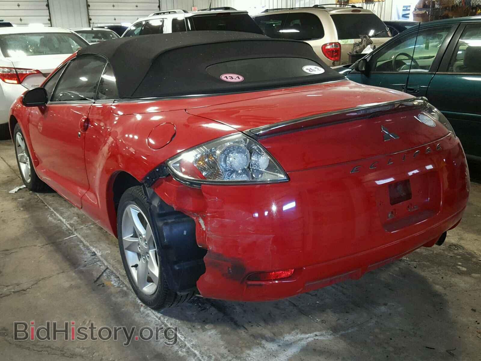 2007 MITSUBISHI ECLIPSE - VIN: 4A3AL25F97E069929 - Фото 3