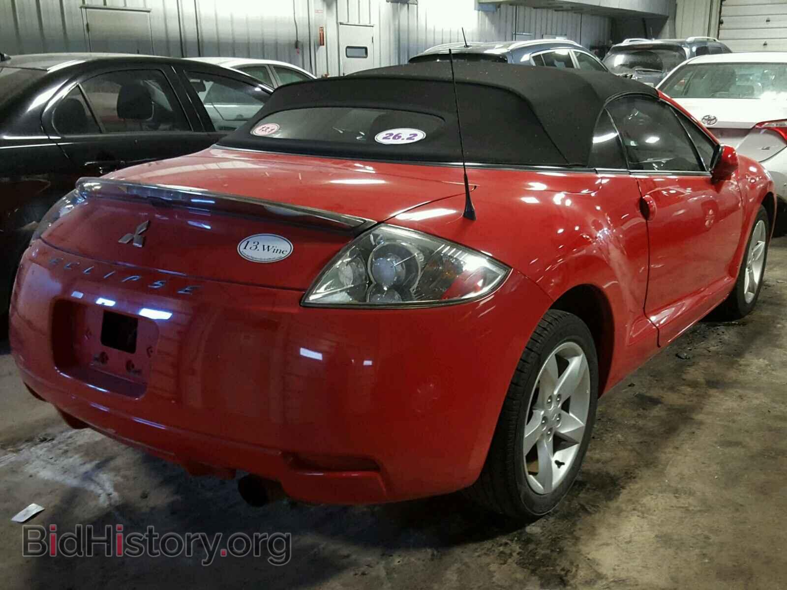 2007 MITSUBISHI ECLIPSE - VIN: 4A3AL25F97E069929 - Фото 4