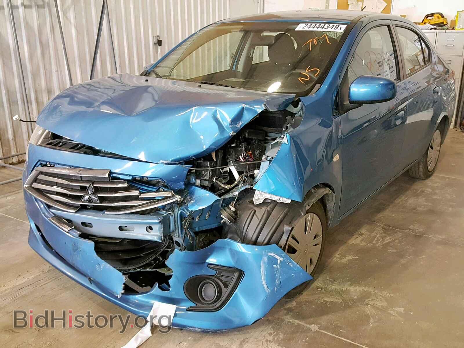 2017 MITSUBISHI MIRAGE - VIN: ML32F3FJ5HHF10078 - Фото 2