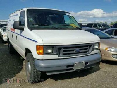 2007 Ford ECONOLINE, белый — VIN 1FTNE14W37DA85110, Copart