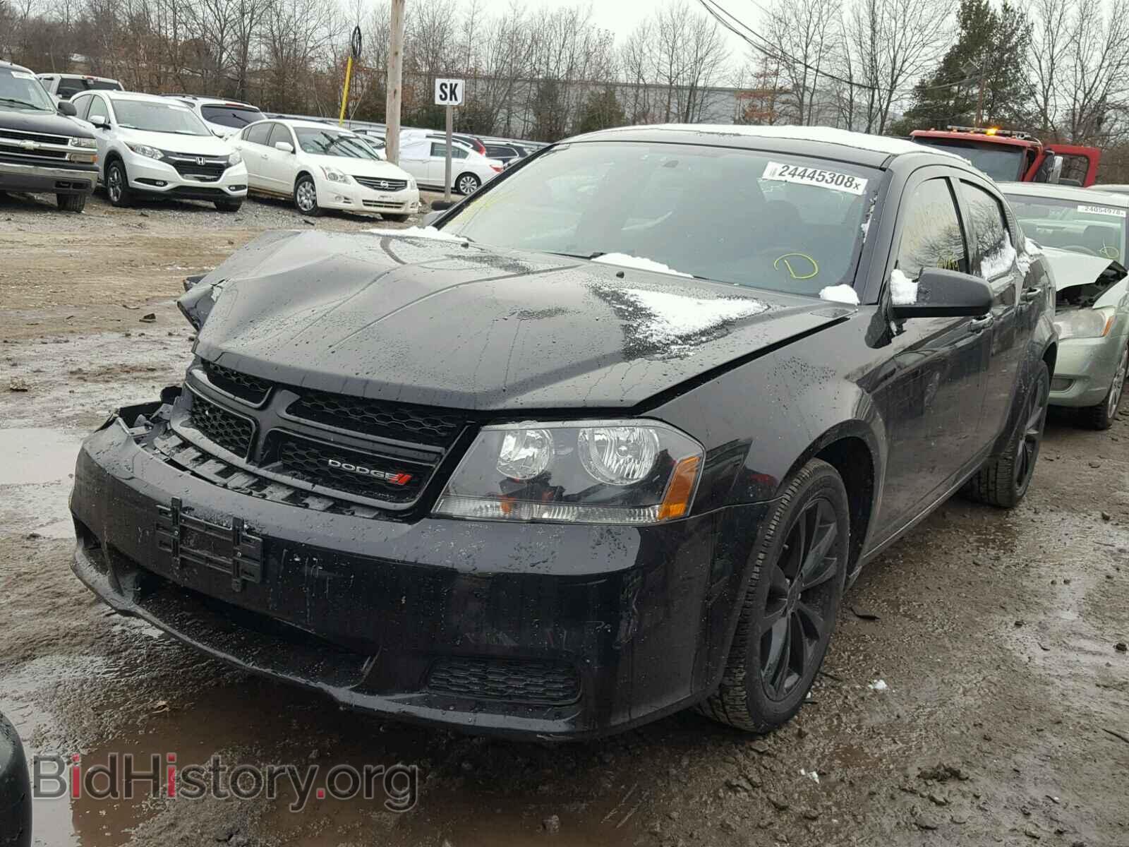 2014 DODGE AVENGER - VIN: 1C3CDZAB2EN175144 - Фото 2
