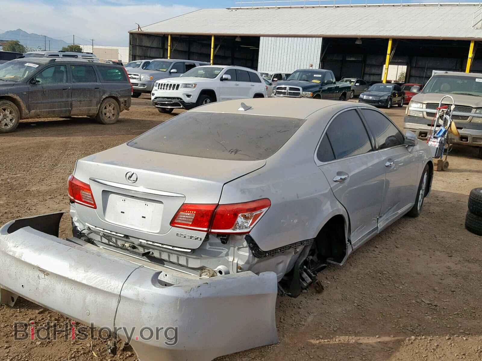 2012 LEXUS ES350 - VIN: JTHBK1EG3C2510509 - Фото 4