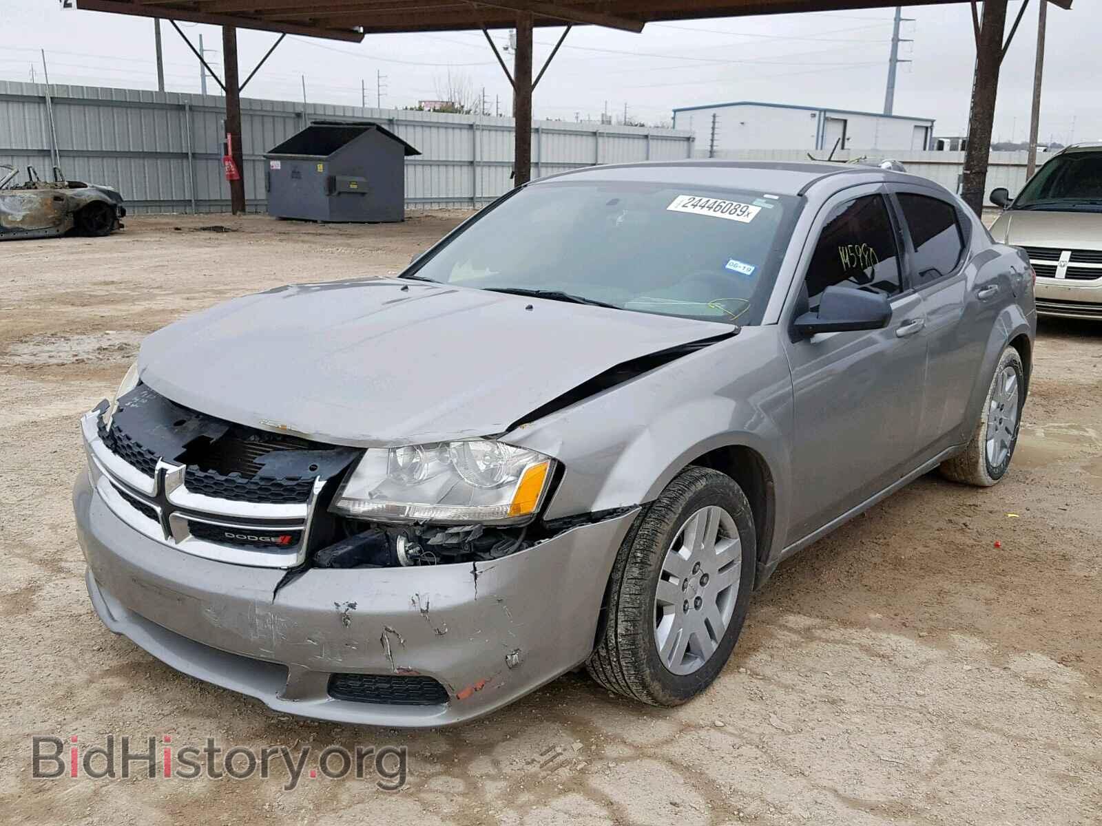 2013 DODGE AVENGER - VIN: 1C3CDZAG1DN750277 - Фото 2