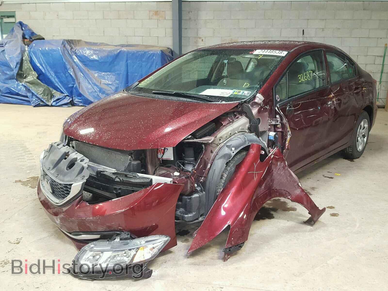 2013 HONDA CIVIC - VIN: 19XFB2F50DE280454 - Фото 2