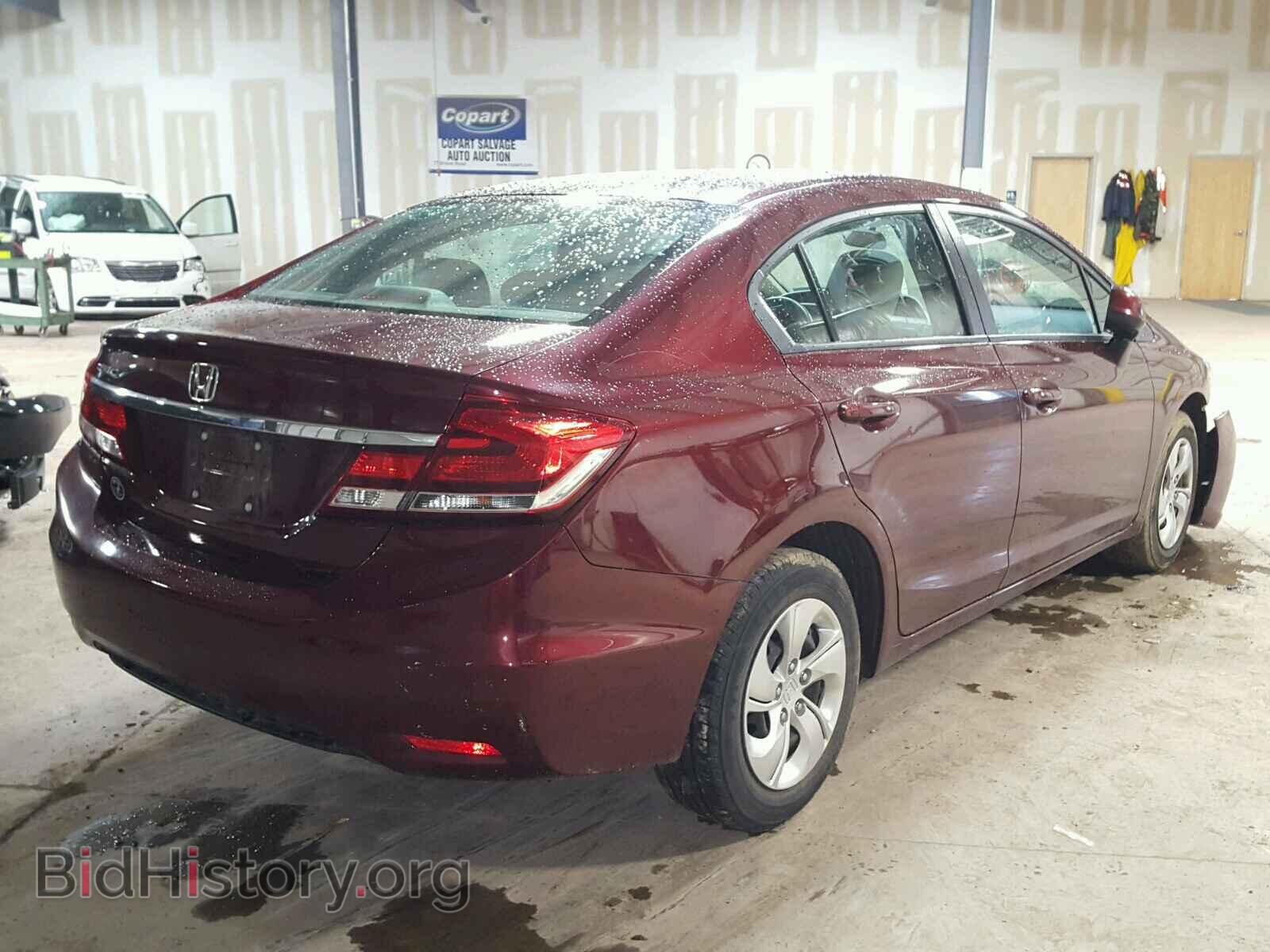 2013 HONDA CIVIC - VIN: 19XFB2F50DE280454 - Фото 4
