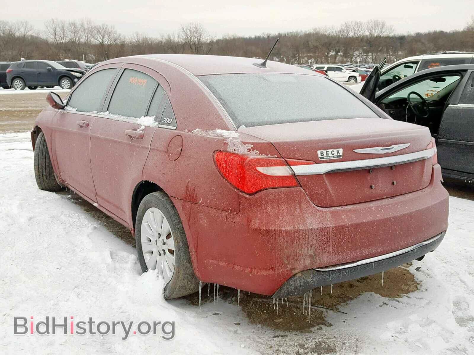 2013 CHRYSLER 200 - VIN: 1C3CCBAB2DN641096 - Фото 3