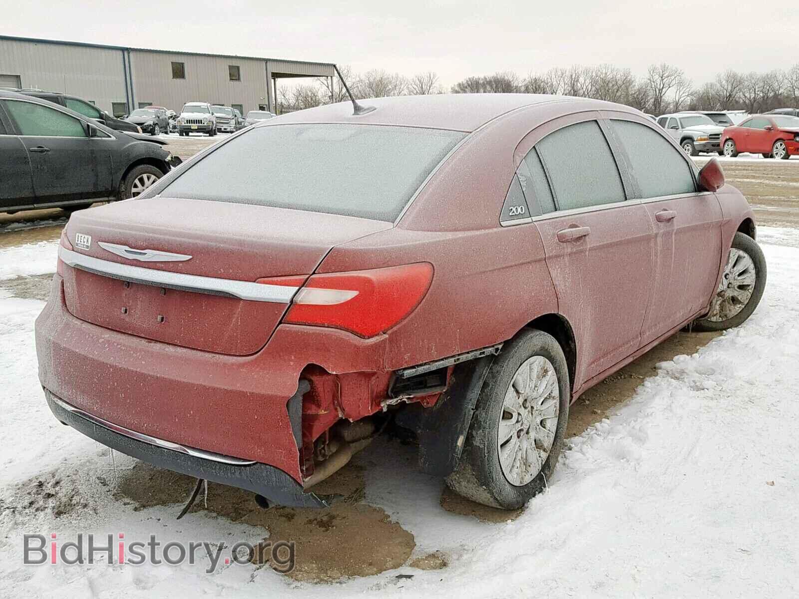 2013 CHRYSLER 200 - VIN: 1C3CCBAB2DN641096 - Фото 4