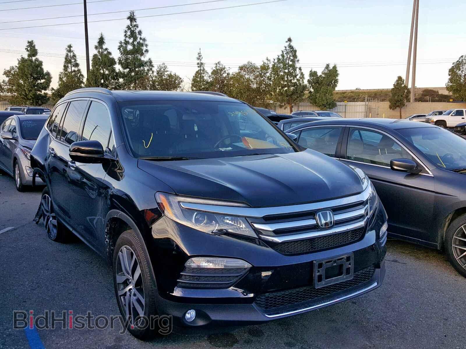 Фотография 5FNYF6H08GB121914 - HONDA PILOT ELIT 2016