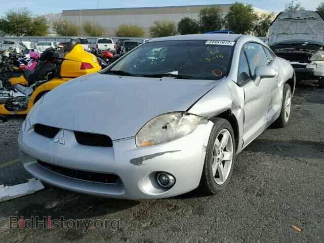 2006 MITSUBISHI ECLIPSE - VIN: 4A3AK34T96E024262 - Фото 2