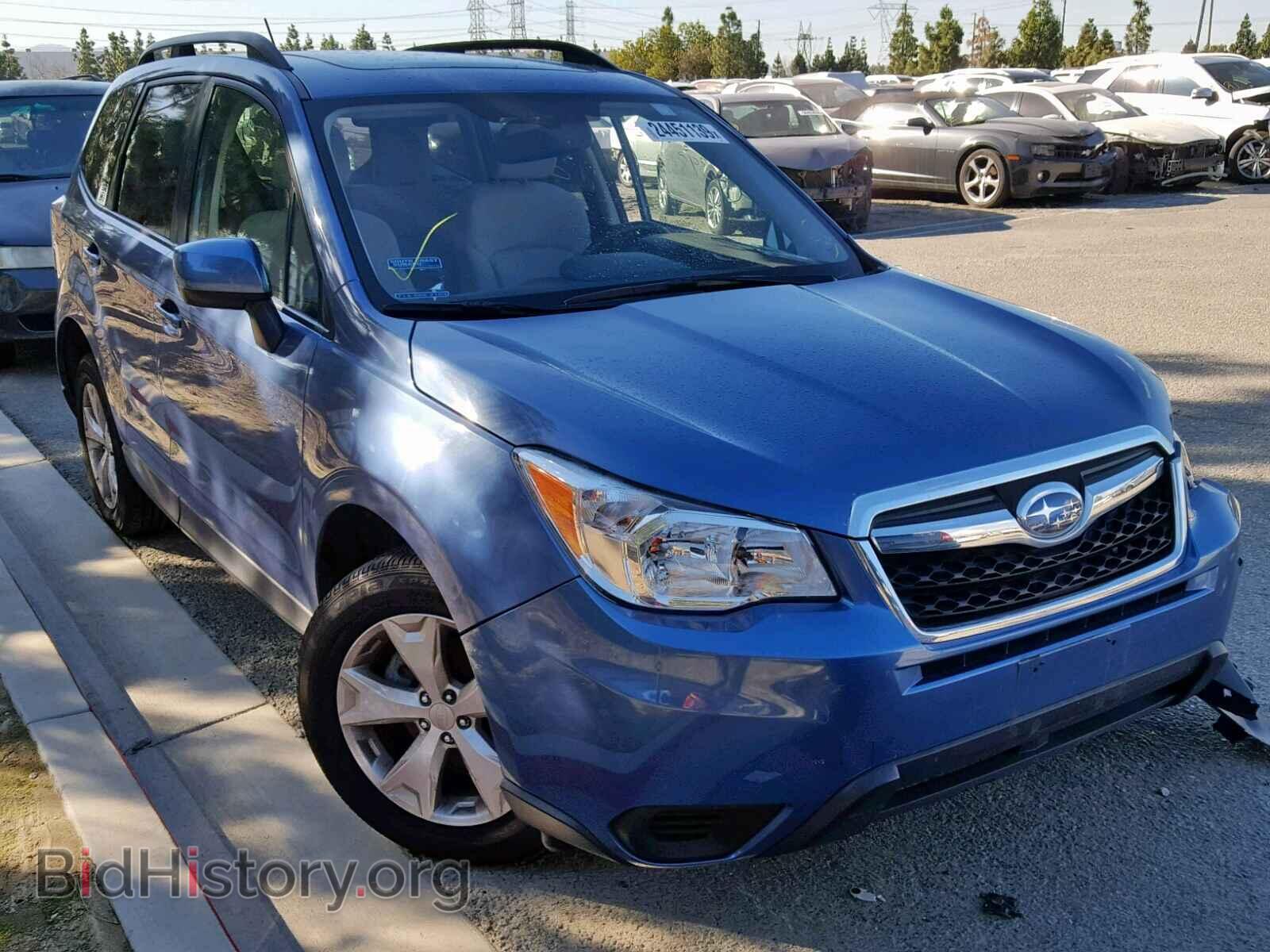 Фотография JF2SJADC8FH426594 - SUBARU FORESTER 2015