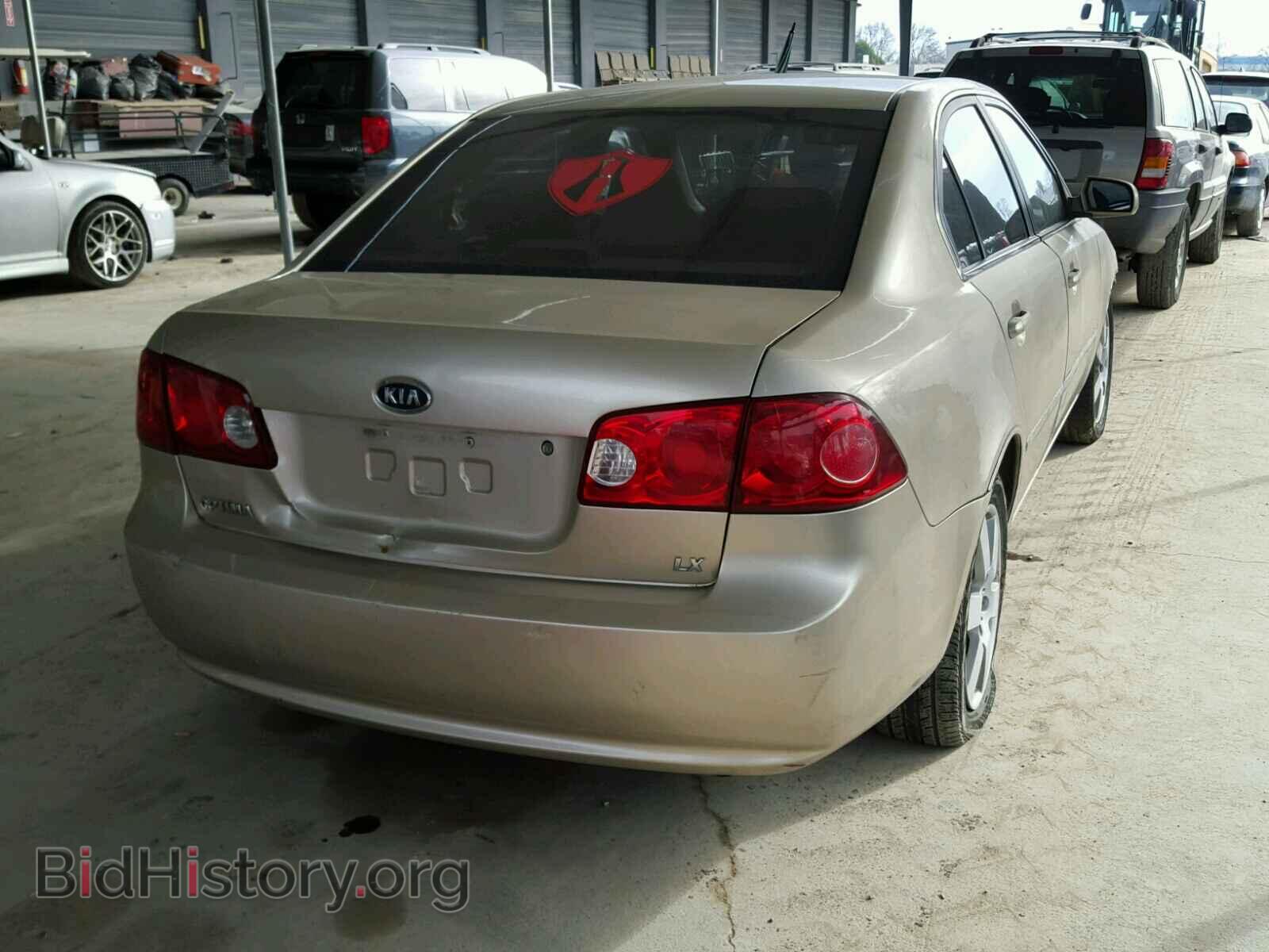 2006 KIA OPTIMA - VIN: KNAGE123765072545 - Photo 4