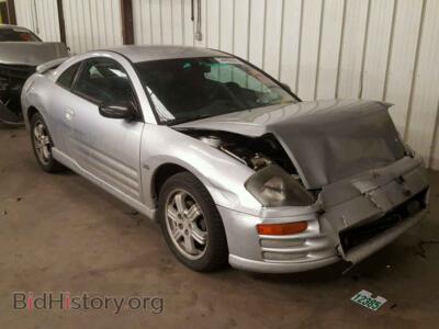 2001 Mitsubishi ECLIPSE Eclipse GT, серебристый — VIN 4A3AC84H61E012472, Copart