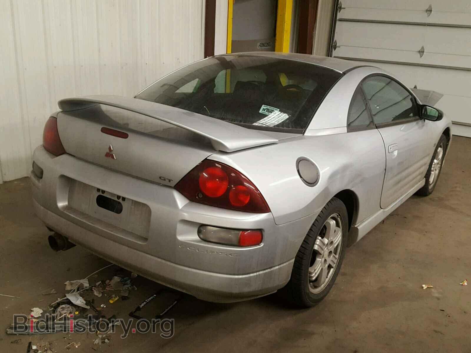 2001 MITSUBISHI ECLIPSE - VIN: 4A3AC84H61E012472 - Фото 4
