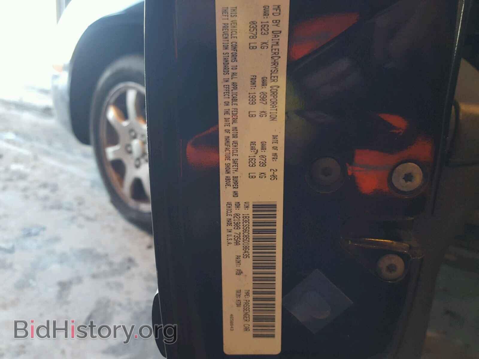 2005 DODGE NEON - VIN: 1B3ES56C85D186435 - Фото 10