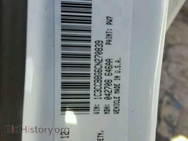 2012 CHRYSLER 200 - VIN: 1C3CCBBG6CN270839 - Фото 10