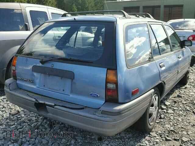 1991 FORD ESCORT - VIN: 3FAPP15J9MR166904 - Фото 4