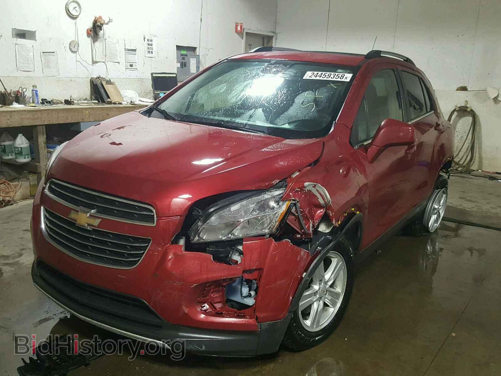 2015 CHEVROLET TRAX - VIN: KL7CJLSB1FB078906 - Фото 2