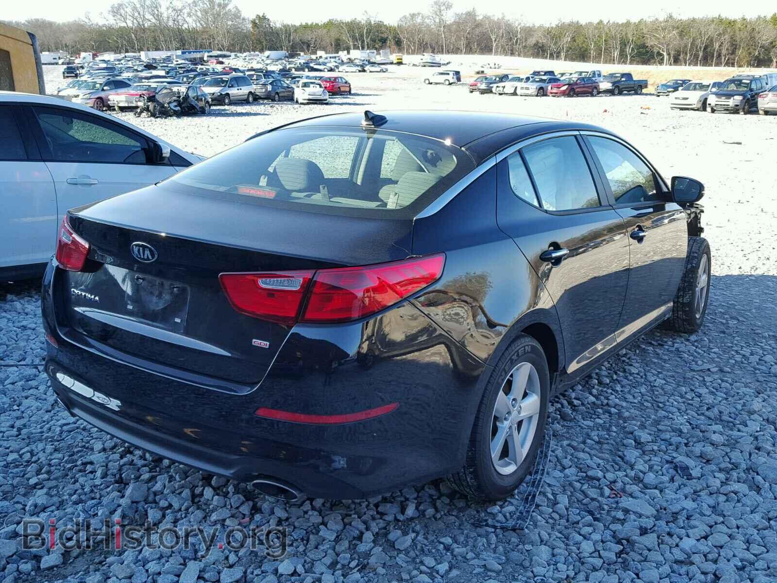 2015 KIA OPTIMA - VIN: 5XXGM4A72FG486663 - Фото 4