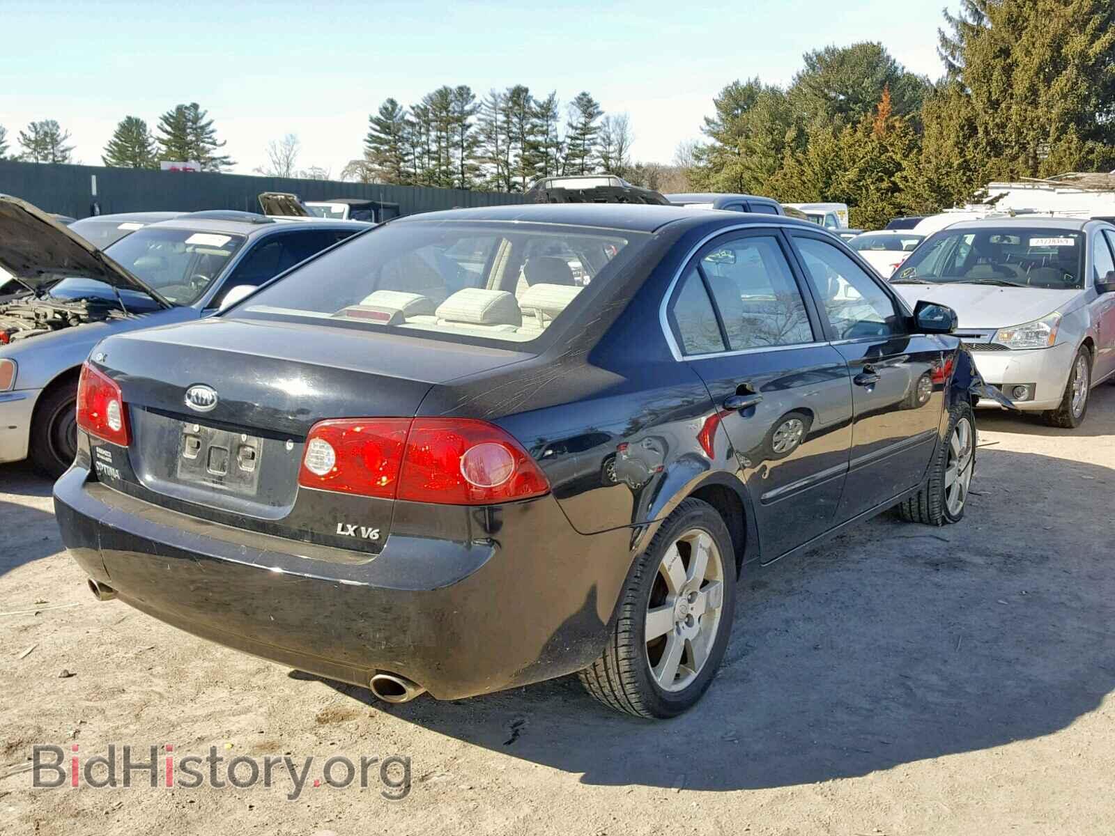 2006 KIA OPTIMA - VIN: KNAGE124765076118 - Фото 4