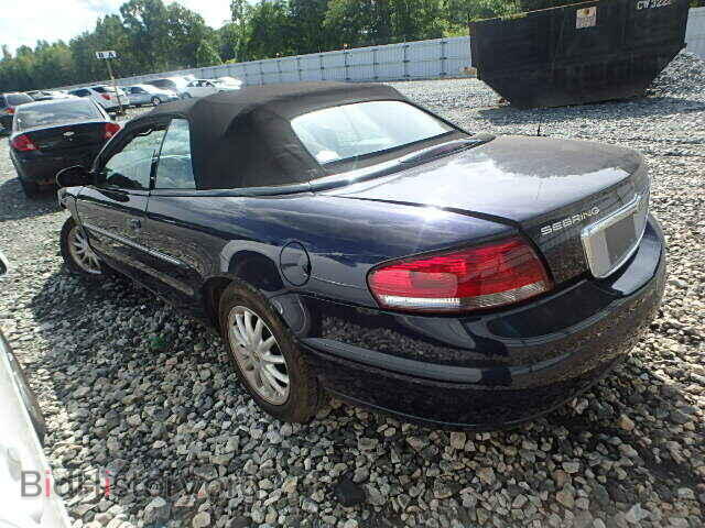 2002 CHRYSLER SEBRING - VIN: 1C3EL55R92N286653 - Фото 3