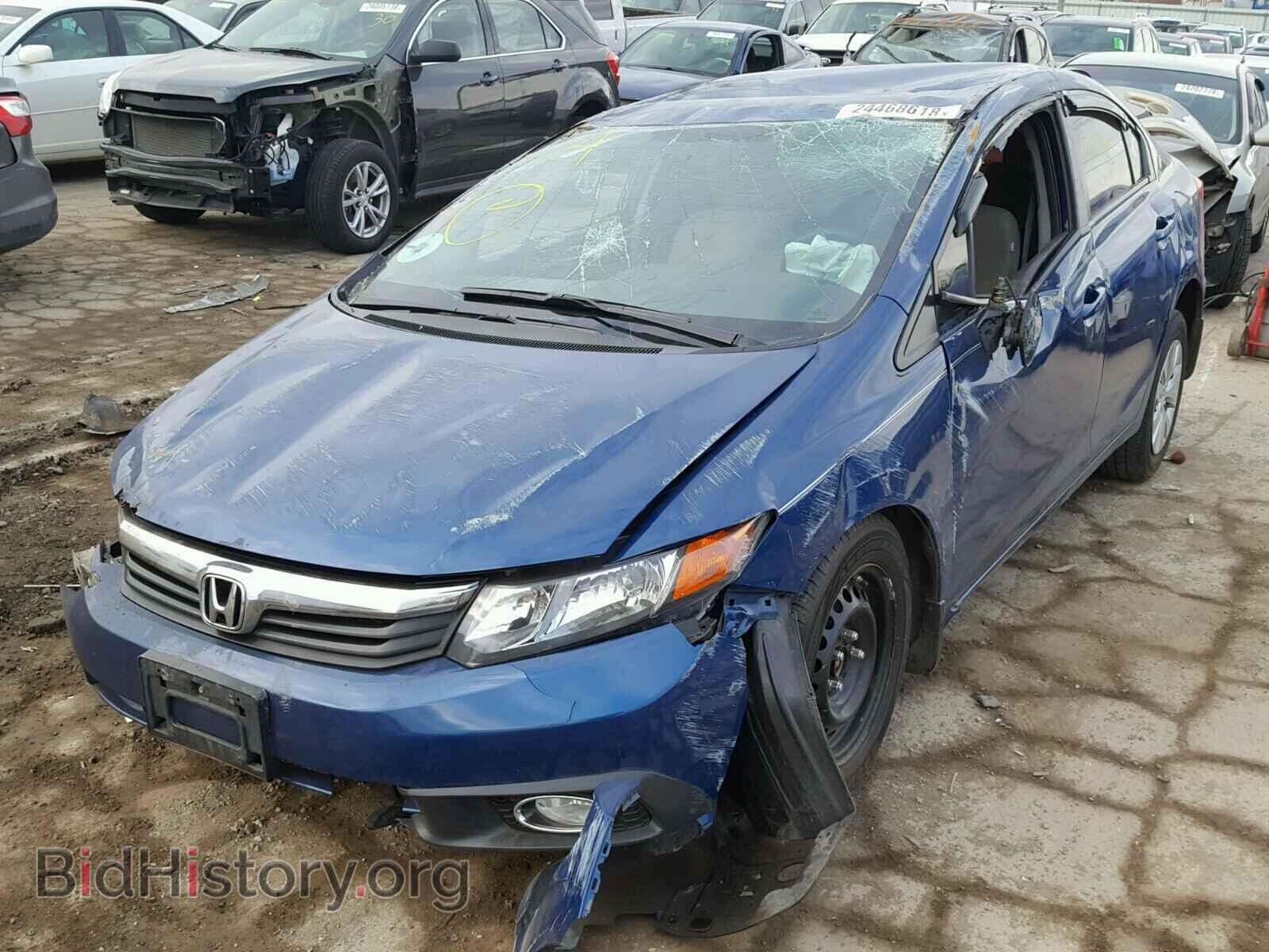 2012 HONDA CIVIC - VIN: 19XFB2F58CE018096 - Фото 2