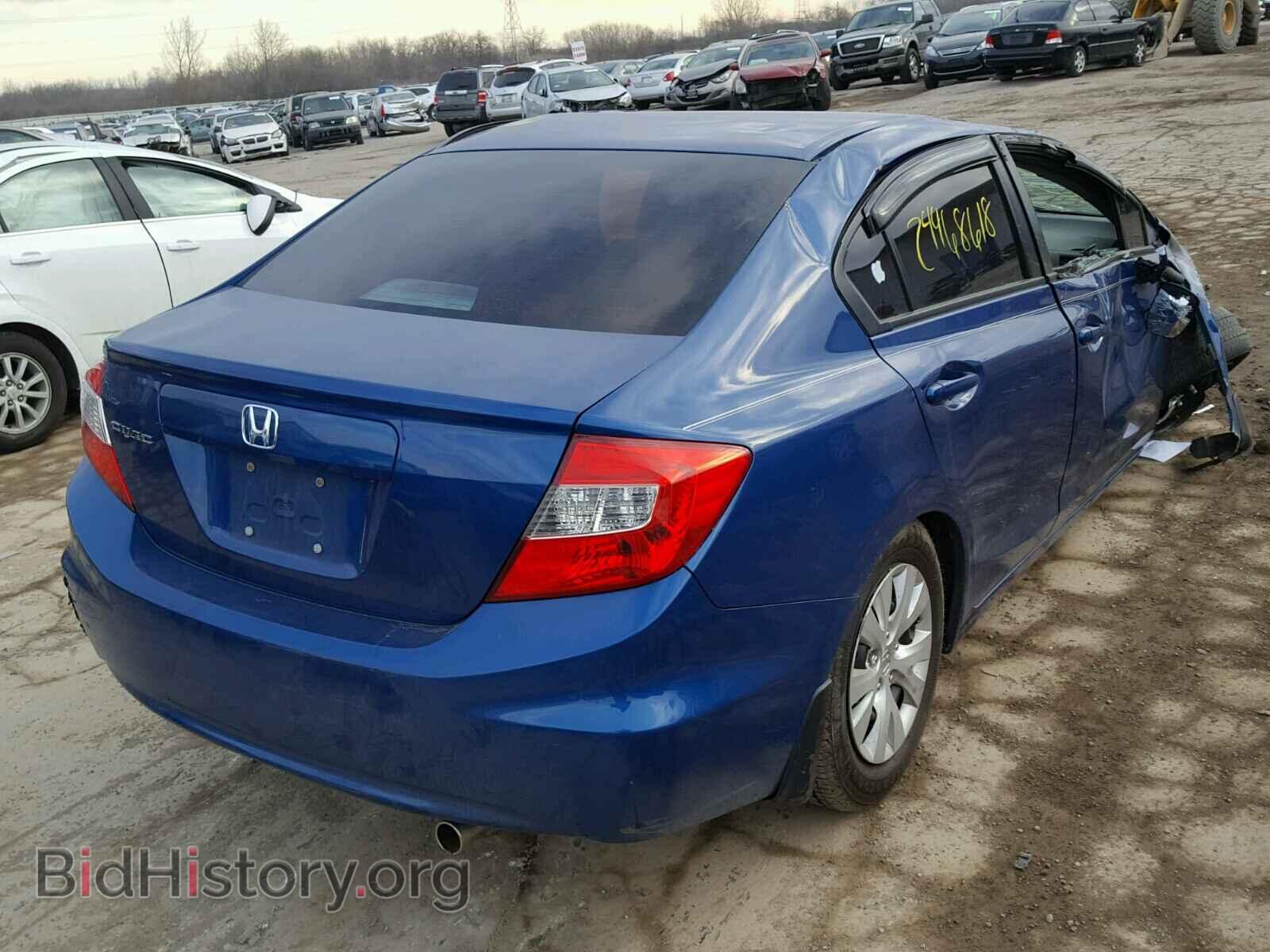 2012 HONDA CIVIC - VIN: 19XFB2F58CE018096 - Фото 4