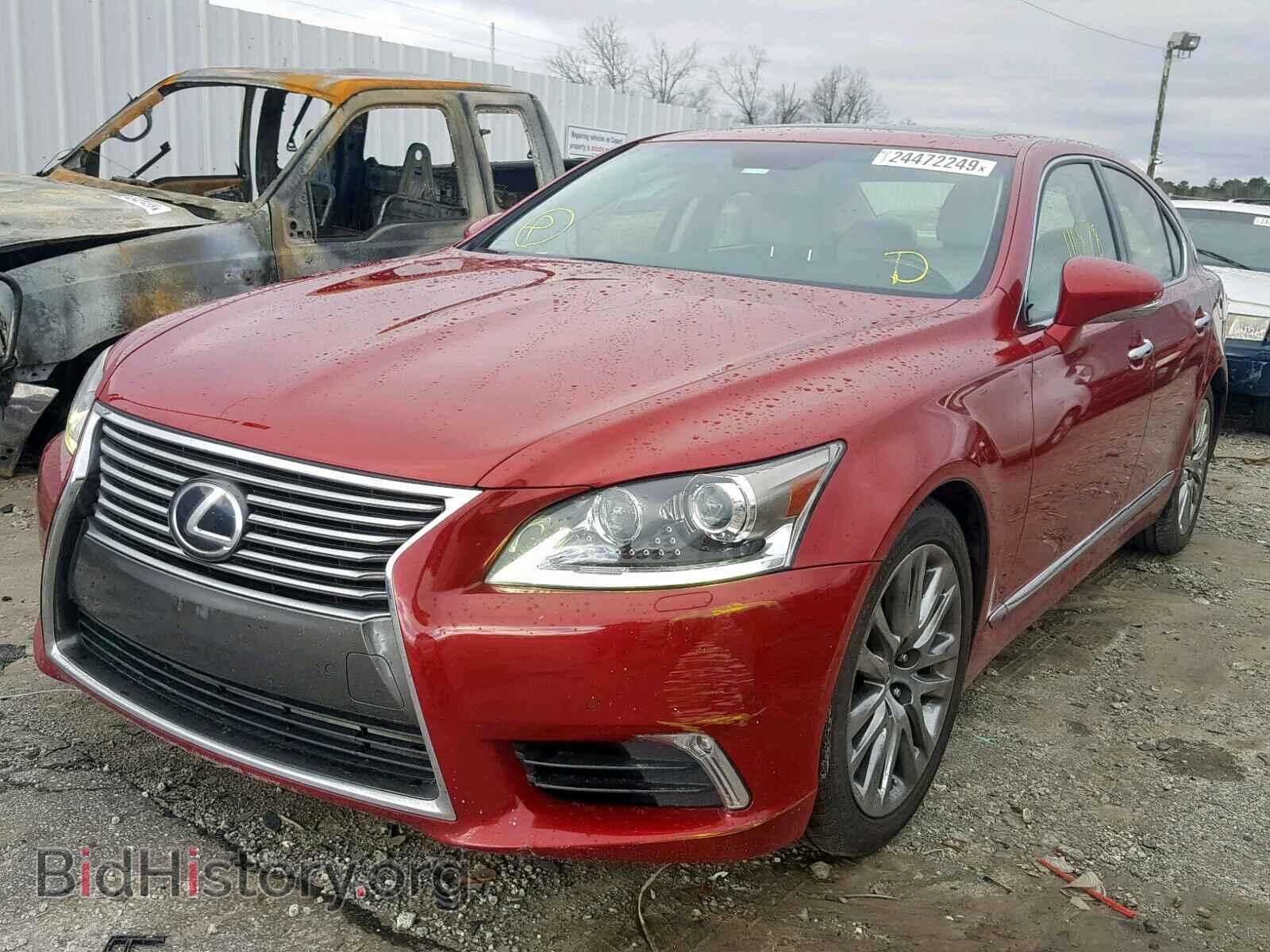 2014 LEXUS LS460 - VIN: JTHBL5EFXE5126529 - Фото 2