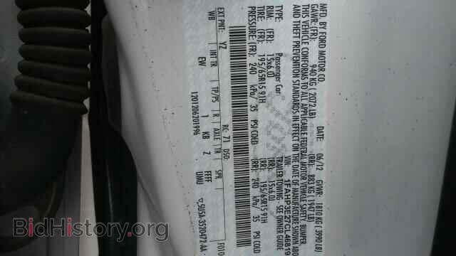 2012 FORD FOCUS - VIN: 1FAHP3E27CL468195 - Фото 10