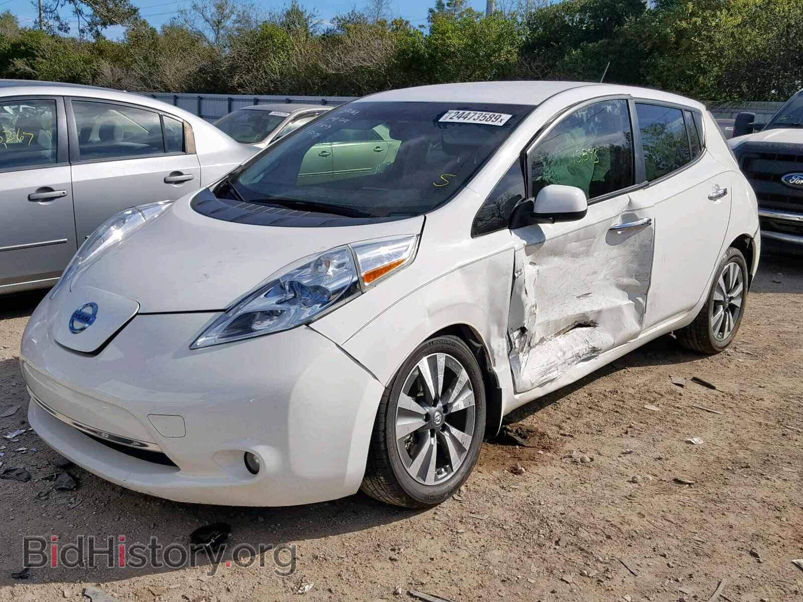 2016 NISSAN LEAF - VIN: 1N4BZ0CP2GC309104 - Фото 2