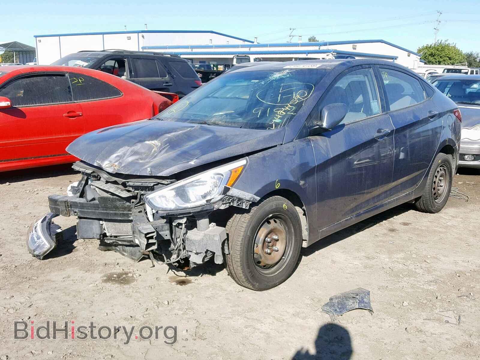 2015 HYUNDAI ACCENT - VIN: KMHCT4AE3FU929182 - Фото 2