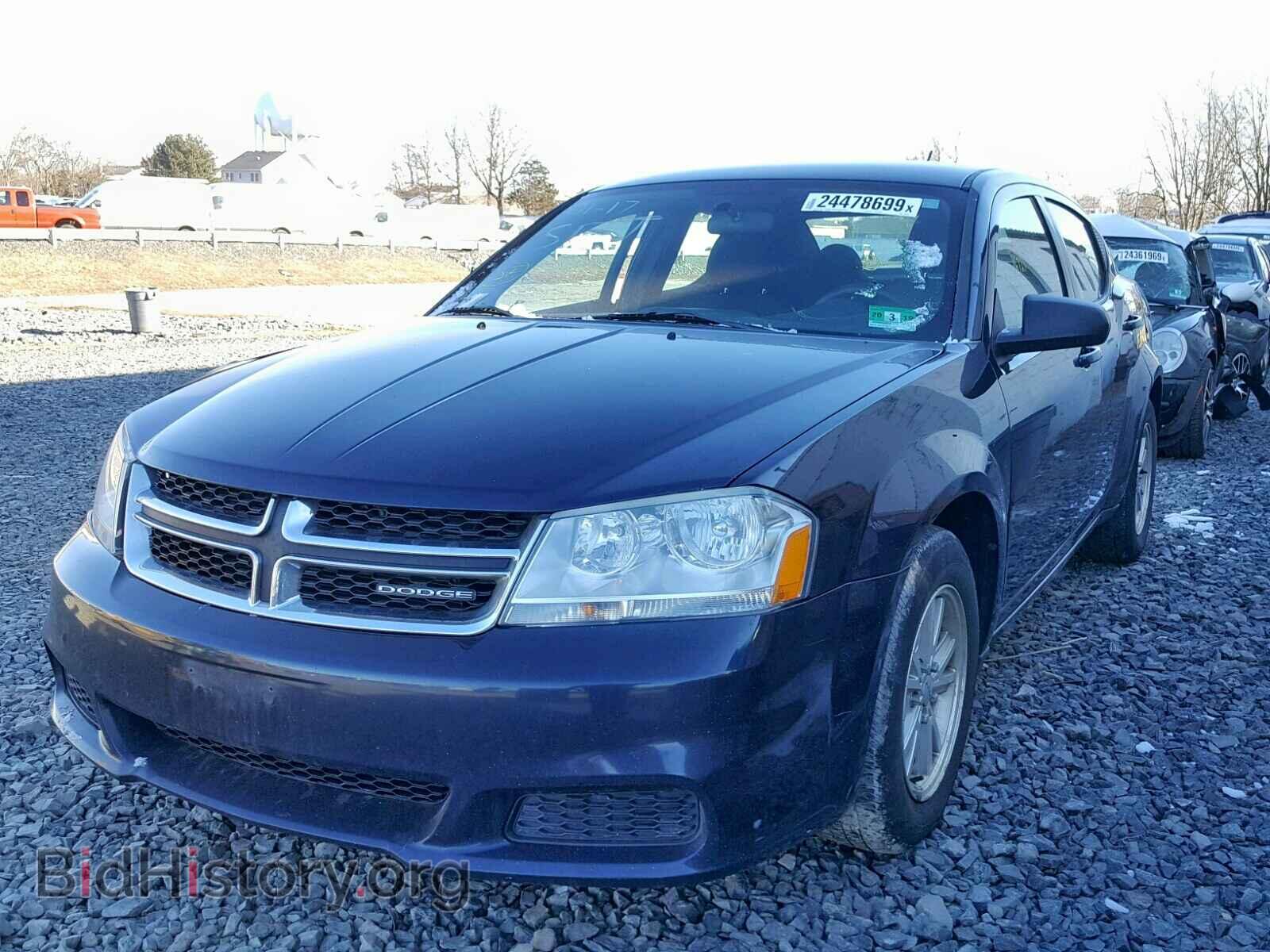 2012 DODGE AVENGER - VIN: 1C3CDZAB6CN141642 - Фото 2
