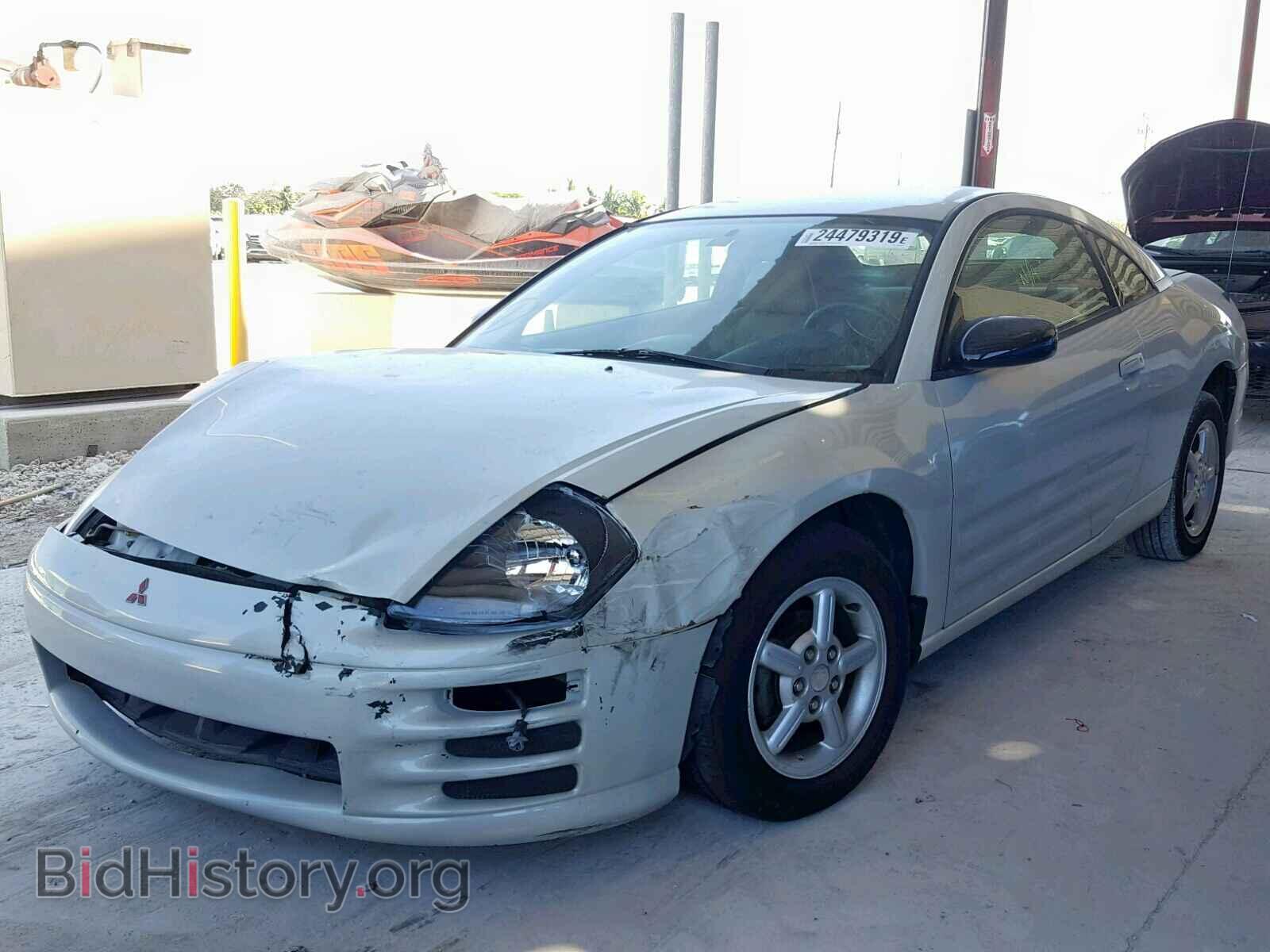 2001 MITSUBISHI ECLIPSE - VIN: 4A3AC34G01E229266 - Фото 2